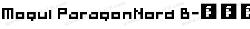 Mogul ParagonNord B字体转换